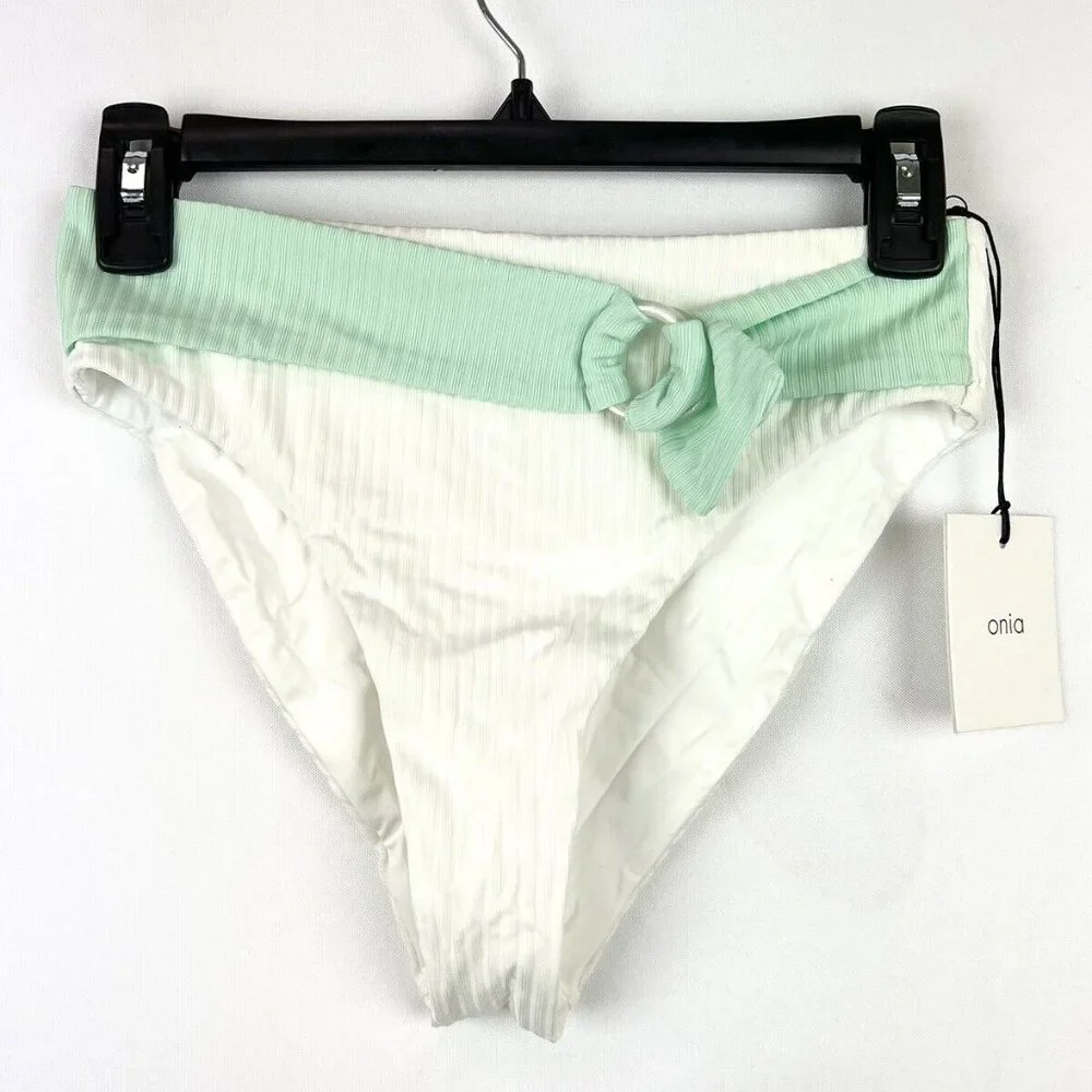 Onia Womens Anais Bottom White Size Small